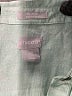 Chico's 100% Linen Teal 3/4 Sleeve Button-Down Shirt Size L - photo 7