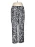 Susan Graver Animal Print Silver Casual Pants Size L (petite) - photo 1