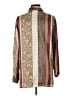 Unbranded 100% Viscose Print Brown Long Sleeve Blouse Size L - photo 2