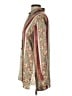 Unbranded 100% Viscose Print Brown Long Sleeve Blouse Size L - photo 5