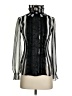 Venus 100% Polyester Black Long Sleeve Blouse Size 2 - photo 1