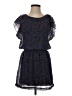 Mimi Chica 100% Polyester Animal Print Blue Casual Dress Size S - photo 1