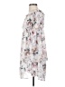 Unbranded Floral Ivory Casual Dress Size S - photo 5