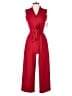 Calvin Klein Solid Red Jumpsuit Size 8 - photo 1