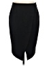 Ann Taylor LOFT Black Formal Skirt Size 4 (tall) - photo 1