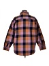 Natural Reflections 100% Polyester Plaid Orange Jacket Size XL - photo 2