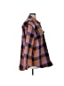 Natural Reflections 100% Polyester Plaid Orange Jacket Size XL - photo 4