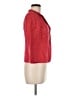Max Mara 100% Cotton Red Blazer Size 6 - photo 4