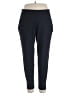 Athleta Solid Blue Active Pants Size XL - photo 1
