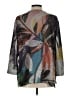 Jess & Jane Print Gray Pullover Sweater Size L - photo 2