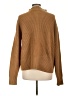 Eddie Bauer Solid Brown Turtleneck Sweater Size L (tall) - photo 2