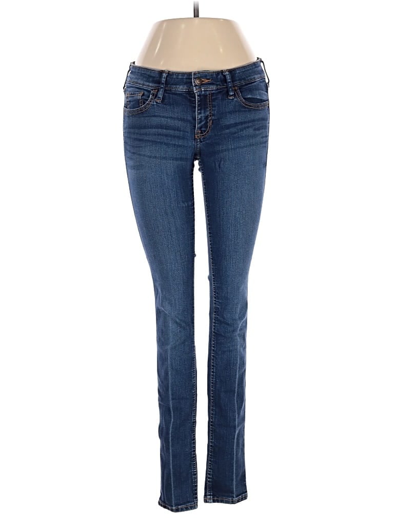 Pre-owned Hollister Jeans In Blue