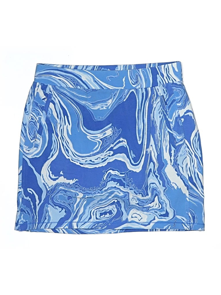 Pre-owned T By Talbots Skort In Blue