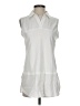 Hinson Wu White Sleeveless Button-Down Shirt Size S - photo 1