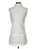 Hinson Wu White Sleeveless Button-Down Shirt Size S - photo 2