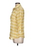 Weekend Max Mara Print Yellow 3/4 Sleeve Button-Down Shirt Size L - photo 5