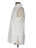 Hinson Wu White Sleeveless Button-Down Shirt Size S - photo 5