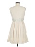 Moon Collection 100% Polyester Ivory Cocktail Dress Size M - photo 2