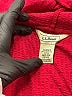 L.L.Bean 100% Cotton Red Raincoat Size M - photo 6