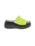 Torrid Color Block Green Sandals Size 10 (X-wide) - photo 1