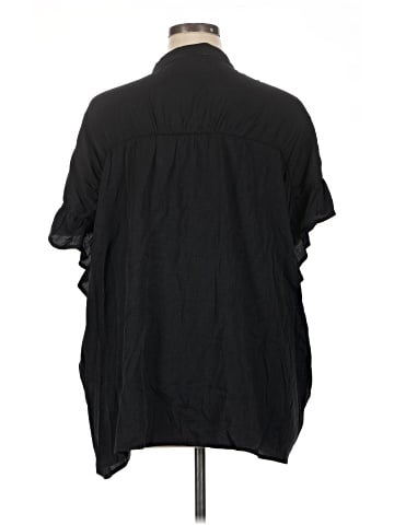 Bibi 3/4 Sleeve Button-Down Shirt (view 2)