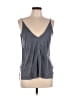 Assorted Brands 100% Polyester Gray Sleeveless Top Size S - photo 1