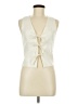 Unbranded 100% Polyester Ivory Sleeveless Blouse Size M - photo 1