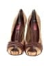 Betsey Johnson Color Block Brown Heels Size 9 1/2 - photo 2