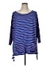 Lilly Pulitzer Blue 3/4 Sleeve Top Size XL - photo 1