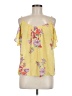 Joie 100% Silk Yellow Blouse Size M - photo 1