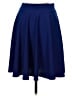 Urban Coco Solid Blue Formal Skirt Size M - photo 2
