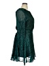 Halogen Teal Cocktail Dress Size XL - photo 4