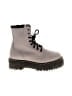 Dr. Martens 100% Leather Gray Ankle Boots Size 9 - photo 1