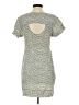 BCBGeneration 100% Cotton Tweed Gray Casual Dress Size S - photo 2