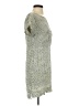 BCBGeneration 100% Cotton Tweed Gray Casual Dress Size S - photo 4