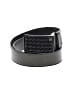 Diesel 100% Leather Black Leather Belt Size 38 - photo 1