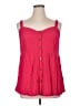 Torrid Red Sleeveless Blouse Size 1X Plus (1) - photo 1