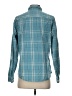 L.L.Bean Plaid Teal Long Sleeve Button-Down Shirt Size XS - photo 2
