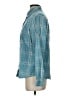 L.L.Bean Plaid Teal Long Sleeve Button-Down Shirt Size XS - photo 5