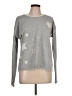 Hem & Thread Stars Silver Pullover Sweater Size L - photo 1
