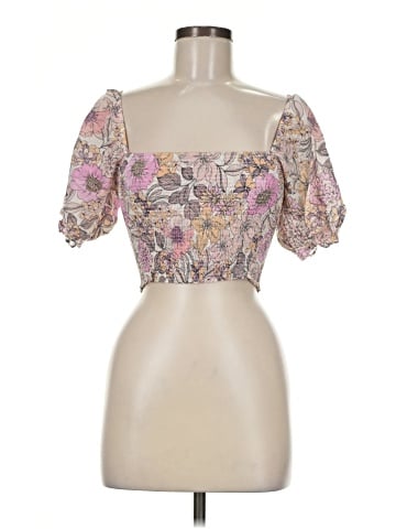 Olivaceous Short Sleeve Blouse (view 1)