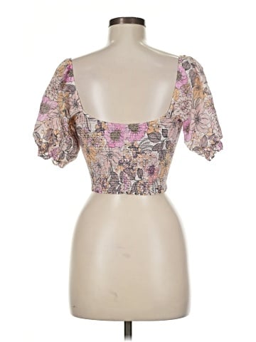 Olivaceous Short Sleeve Blouse (view 2)