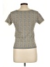 Hem & Thread Gray Short Sleeve Top Size L - photo 2