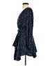 Unbranded 100% Dacron Polka Dots Blue Casual Dress Size S - photo 5