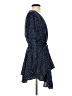 Unbranded 100% Dacron Polka Dots Blue Casual Dress Size S - photo 4