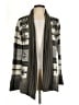 BCBGMAXAZRIA 100% Acrylic Gray Cardigan Size L - photo 1