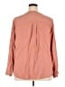 Torrid Pink Long Sleeve Blouse Size 3X Plus (3) - photo 2