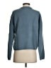 OAK + FORT Solid Blue Turtleneck Sweater Size S - photo 2