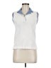 Tail White Sleeveless Button-Down Shirt Size M - photo 1