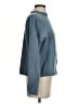 OAK + FORT Solid Blue Turtleneck Sweater Size S - photo 4